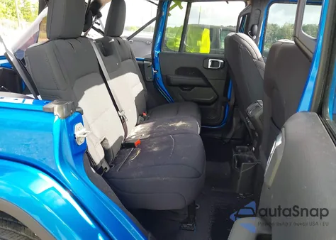 2023 Jeep Wrangler 4-Door Sahara 4X4 из США, поврежденный, VIN 1C4HJXEN6PW686565